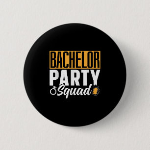 Bachelor Party Squad Briom Team _2 Button