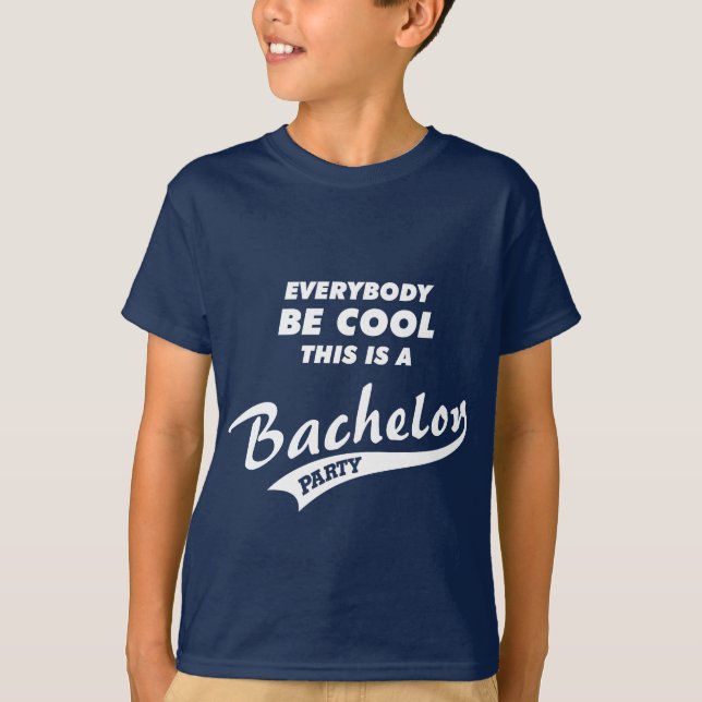 Bachelor Party T-Shirt (Vorderseite)