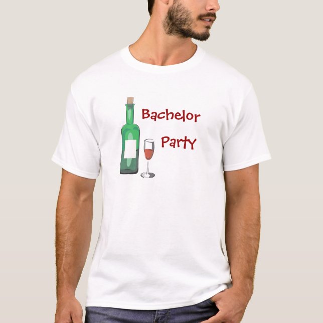 Bachelor Party T-Shirt (Vorderseite)
