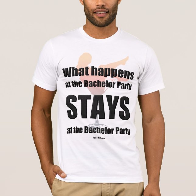 Bachelor Party T - Shirt (Vorderseite)
