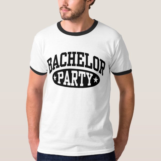 Bachelor Party T-Shirt (Vorderseite)