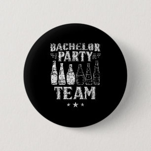 Bachelor Party Team Groom Bride _3 Button