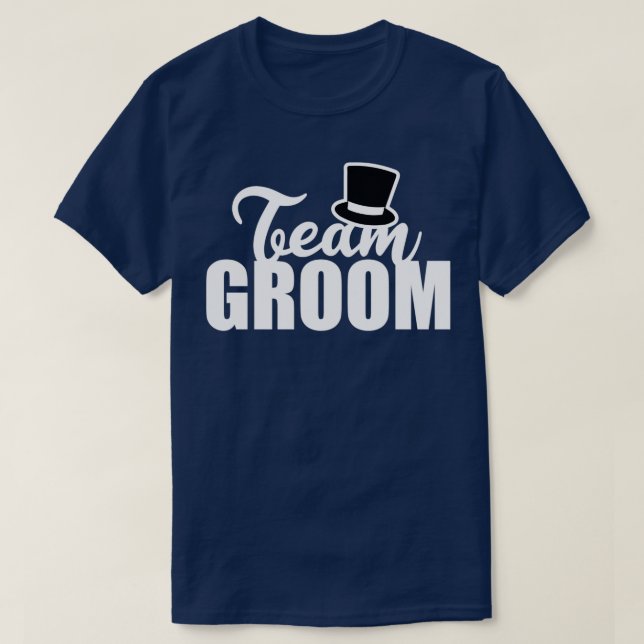 Bachelor Party Team Groom Top Hat Geschenk Idee 2 (Design vorne)