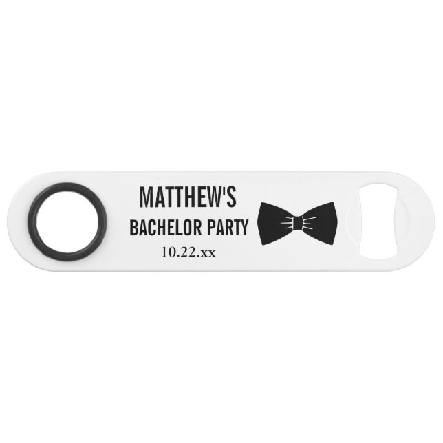 Bachelor Party Tuxedo Bow Cravate Mariage Faveur (Devant (Horizontal))