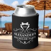 Bachelor Party Tuxedo Krawatte Black