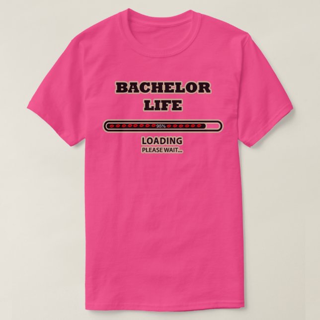 Bachelor T-Shirt (Design vorne)