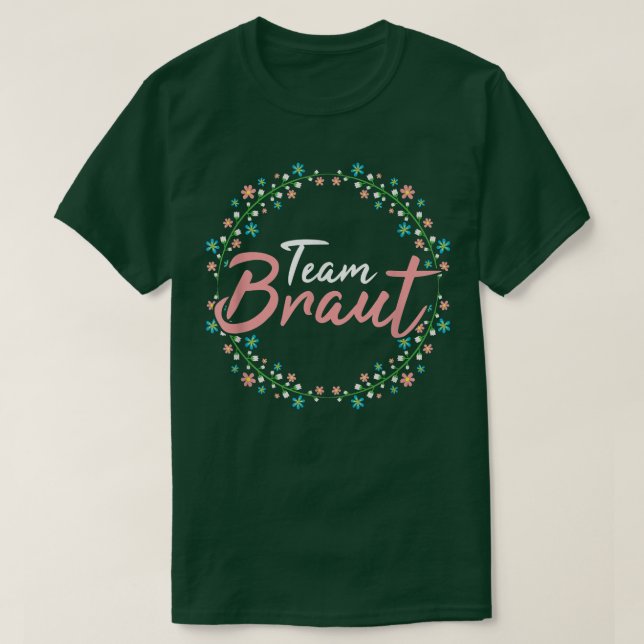 Bachelor-Team T-Shirt (Design vorne)
