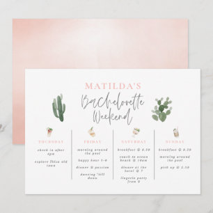 Bacheloretour-Bar am Wochenende