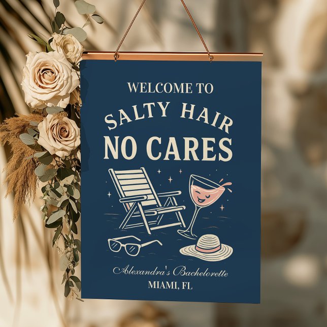 Bachelorette am Meer Wandteppich Mit Holzrahmen (Von Creator hochgeladen)