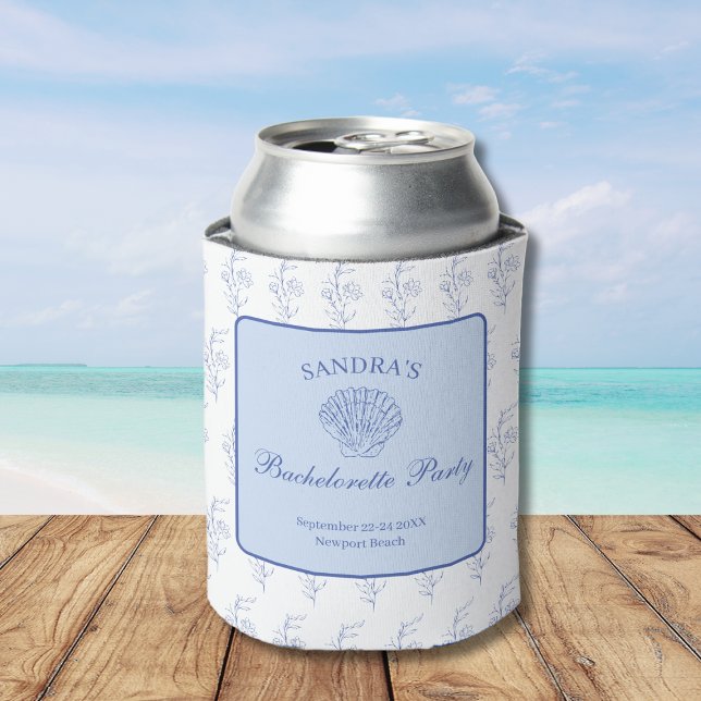 Bachelorette Bachelorette Wochenende Dosenkühler (Coastal Grandma Beach Bach Bachelorette Weekend Can Cooler)