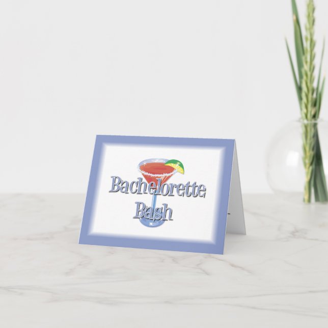 Bachelorette Bash Einladung (Vorderseite)