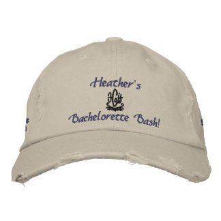 Bachelorette Bash I Stone Stickerei Baseball Cap Bestickte Baseballkappe