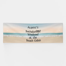 Bachelorette Beach Party im Cabin Banner