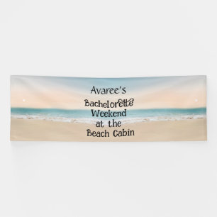 Bachelorette Beach Party im Cabin Banner