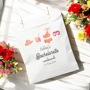 Bachelorette Beach Weekend Bikini Pool Party Geschenktütchen