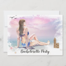 ** Bachelorette Beach Weekend Party QR