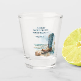 Bachelorette Beach Weekend Schnapsglas