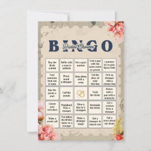 Bachelorette Bingo Cartes de jeu