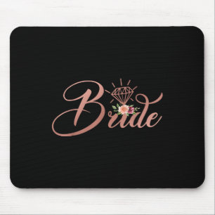 Bachelorette Bride Bridal Polterabend Gift Flor Mousepad