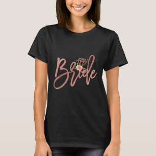 Bachelorette Bride Bridal Polterabend Gift Flor T-Shirt