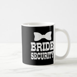 Bachelorette Bride Security Funny Kids Wedding Par Kaffeetasse