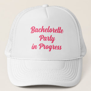 Bachelorette casquettes en cours