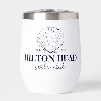 Bachelorette Côtière Fête Vin Thermique Tumbler