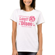 Bachelorette Disco Themed Customizable Shirts
