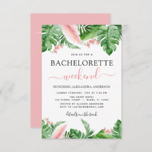 Bachelorette Einladung