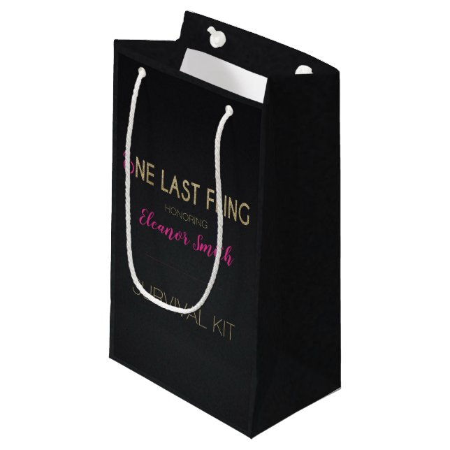 Bachelorette et Hens Party Kit de survie Sacs (Devant Angle)