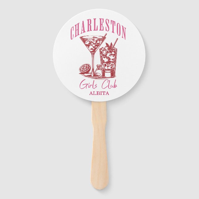 Bachelorette Fächer (Vorderseite)