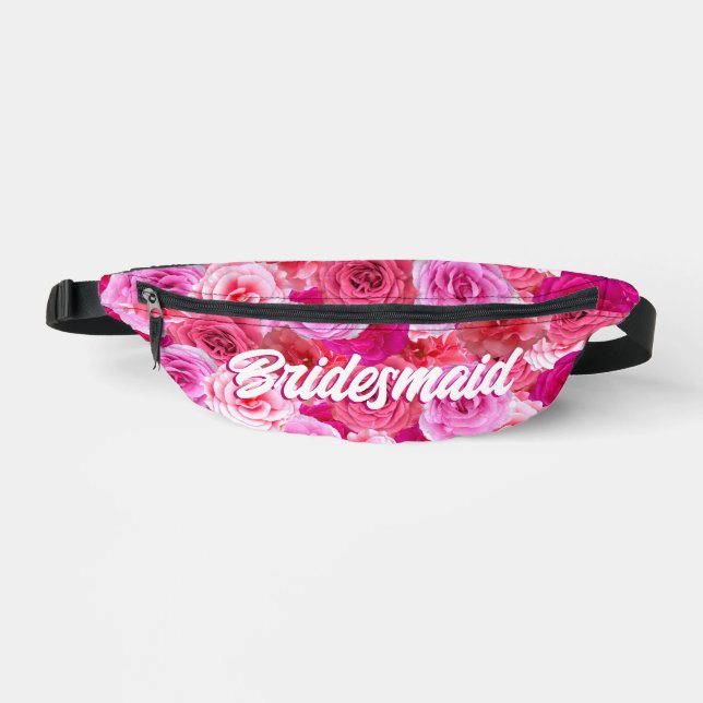 Bachelorette Fête des mariées Golf Rose Floral (Recto)