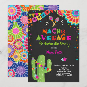 Bachelorette Fiesta Invitation Nacho Moyenne