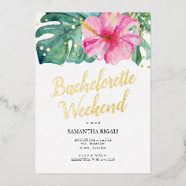 Bachelorette Girls Tour Party Folieneinladung