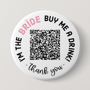 Bachelorette Ich bin die Braut kaufen mir einen QR Button