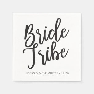 Bachelorette Napkins - Brautstamm Napkins Serviette