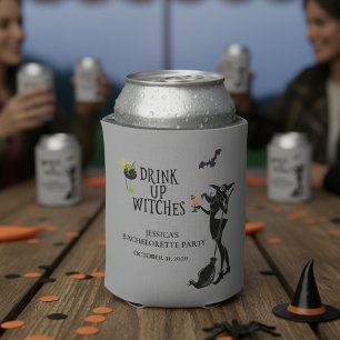 Bachelorette Oktober trinken Hexen Dosenkühler