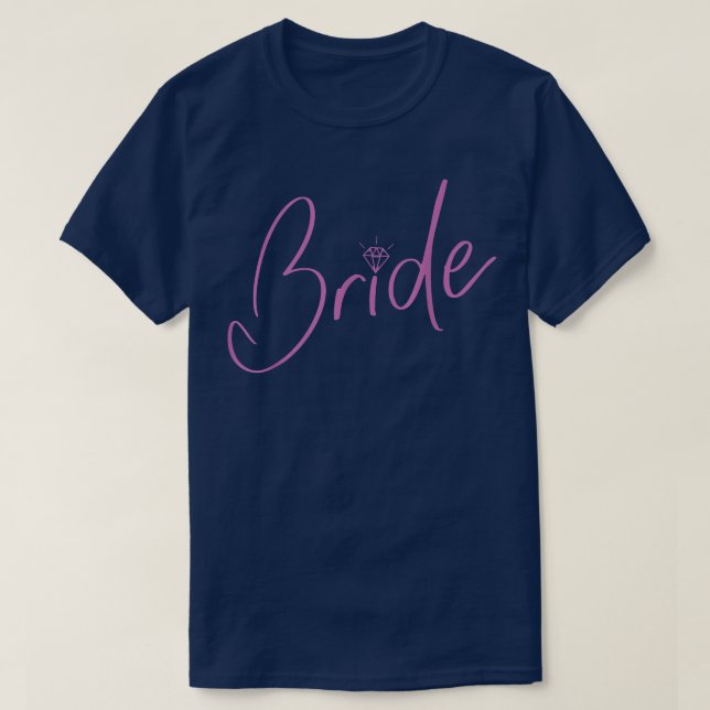 Bachelorette Outfit für Bride T-Shirt (Design vorne)