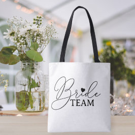 Bachelorette party  bag bride team tasche