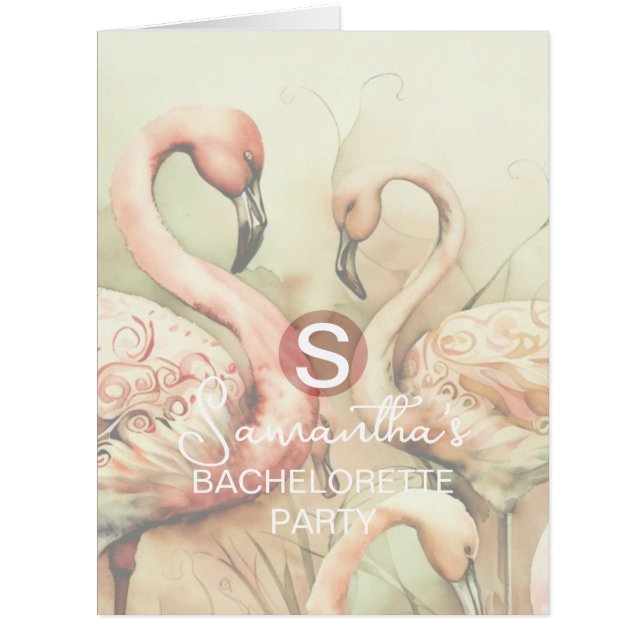 Bachelorette Party Custom Event Invitation Card (Devant)
