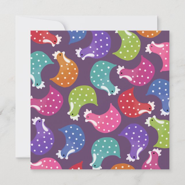 Bachelorette Party Cute Chicken Hens Invitation de (Devant)