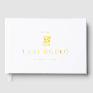 Bachelorette Party DERNIER RODEO Photo Livre d'inv