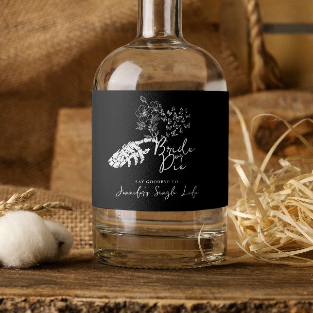 Bachelorette Party Gothic Floral Bride or Die  (Von Creator hochgeladen)