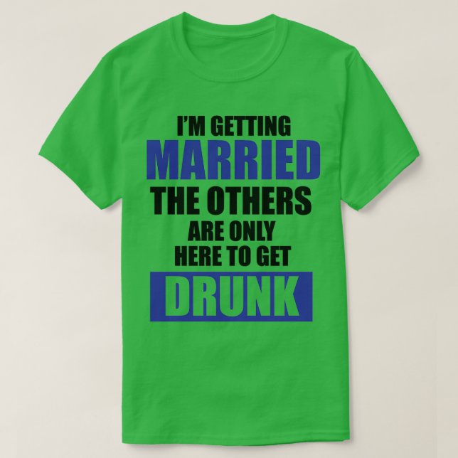Bachelorette Party T-Shirt (Design vorne)