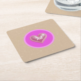 Bachelorette Pink-Party Rechteckiger Pappuntersetzer