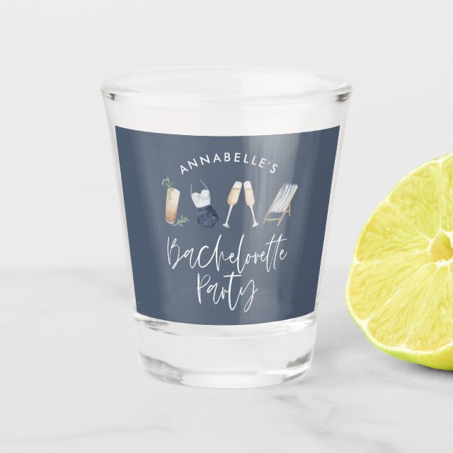Bachelorette Schnapsglas (Vorderseite)