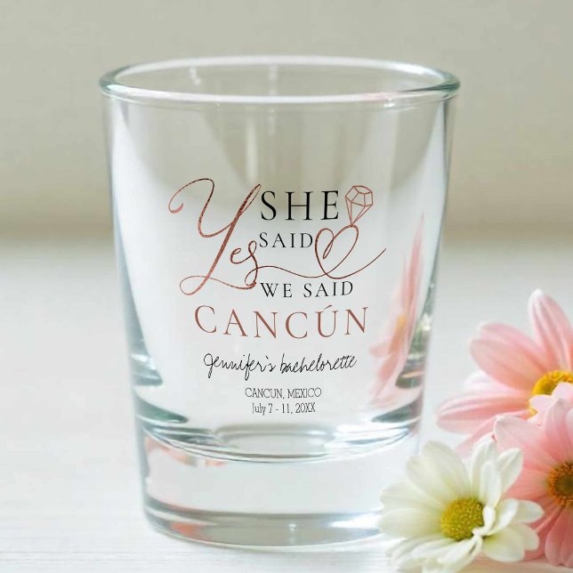 Bachelorette Shot Brillen | Aquarellstrand Schnapsglas (Von Creator hochgeladen)