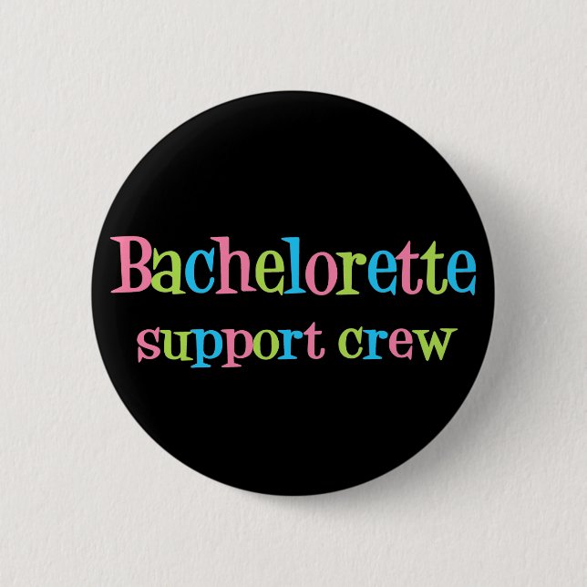 Bachelorette StützCrewknopf Button (Vorderseite)