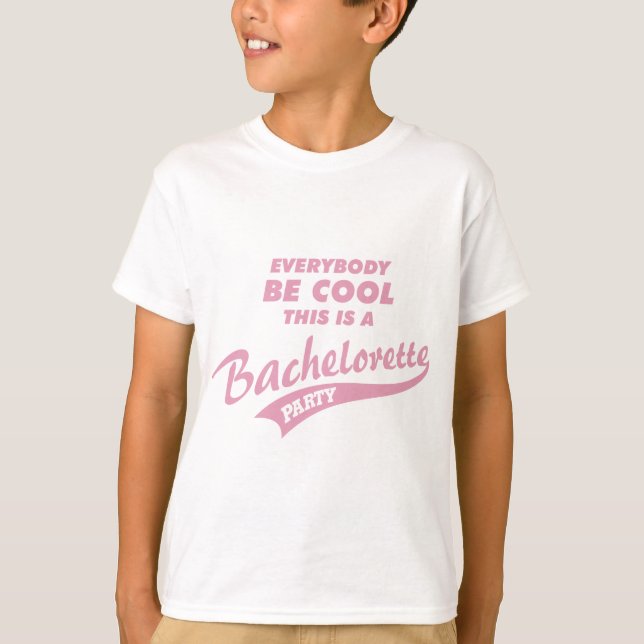 Bachelorette - Team Bride T-Shirt (Vorderseite)