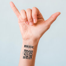 Bachelorette Venmo QR Code Kaufen die Braut ein Ge
